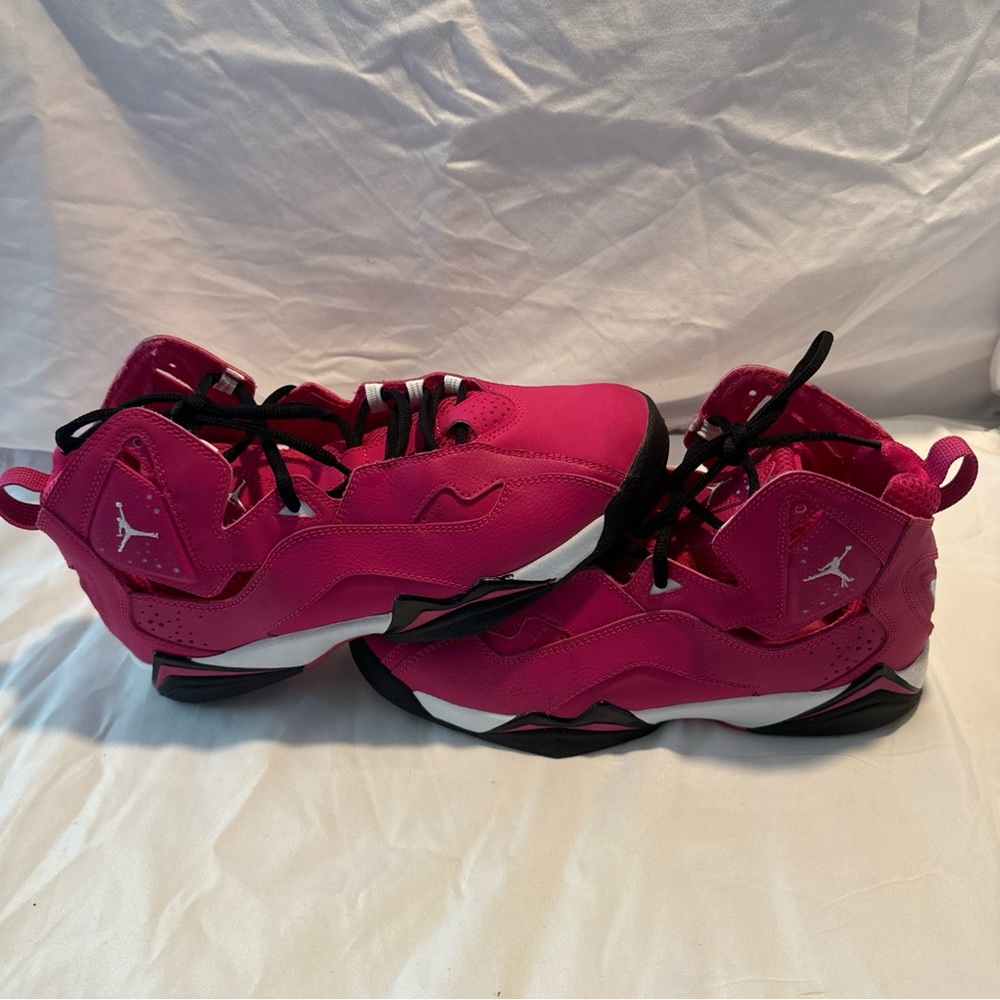 Kids' Jordan True Flight Pink Sneakers